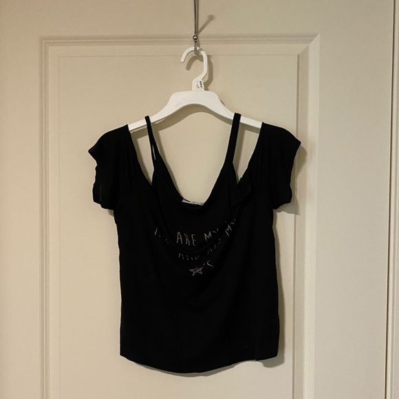 "You are my sun..." Cold Shoulder Tee - Picture 2 of 3